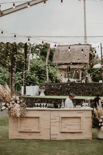 Boho wedding in Bali