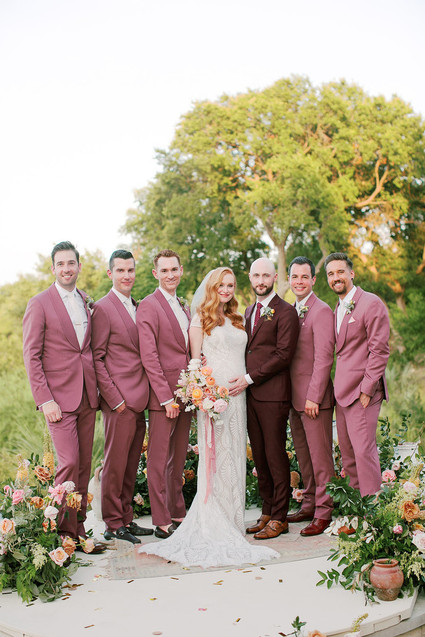Summer groomsmen suits