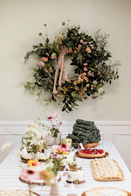 Flower market baby shower for Paige of Midland Shop