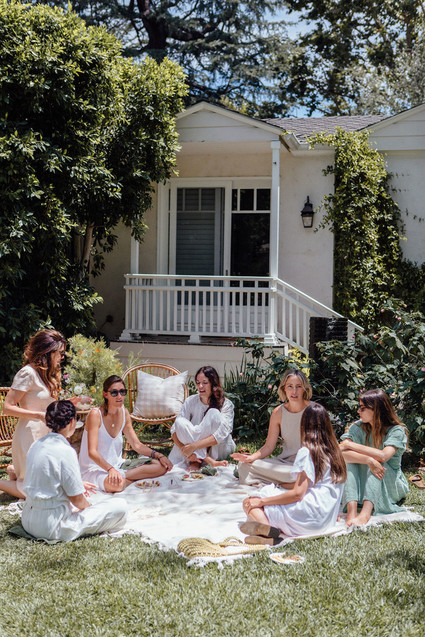 Flower market baby shower for Paige of Midland Shop