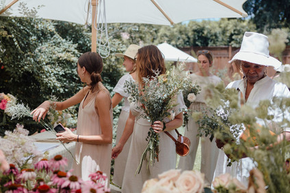 Flower market baby shower for Paige of Midland Shop