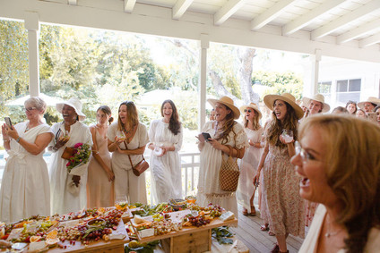 Flower market baby shower for Paige of Midland Shop