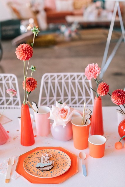 Colorful modern kids party
