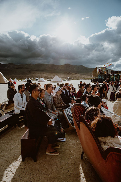 A unique adventurous glamping wedding at Black Rock