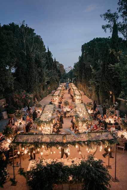 Elegant Spanish palace wedding on the coast Inspiration