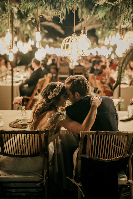 Spanish palace wedding reception