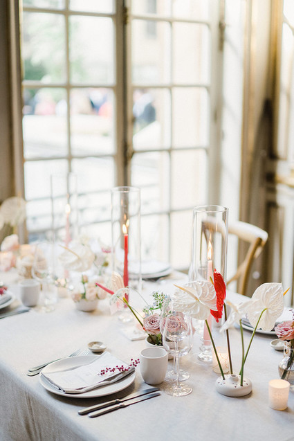 Modern centerpiece ideas