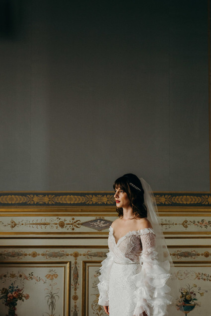 Elegant Paris destination wedding at a historic venue