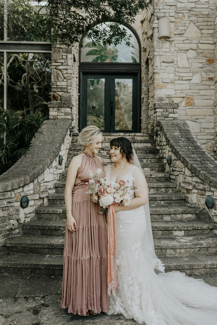 Romantic Austin greenhouse wedding