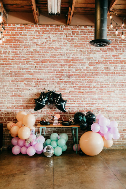 Pastel Halloween decor