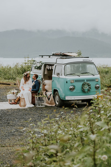 The Bus & Us wedding