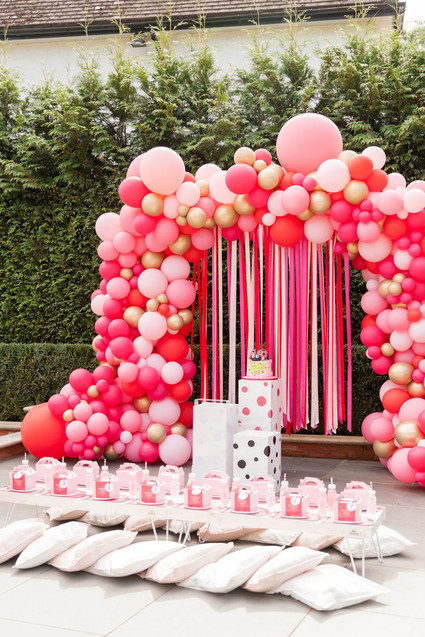 Ladybug themed girls 1st birthday