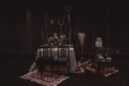 Boho fall wedding ideas