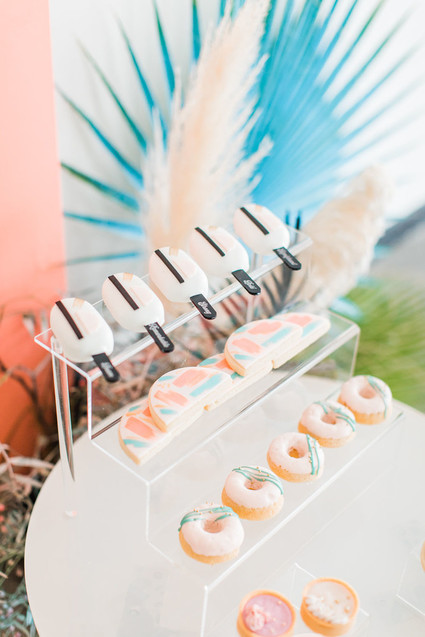 Dessert table for birthday party