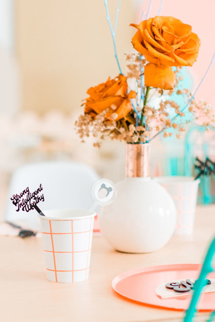 Strong women inspired girl’s birthday party