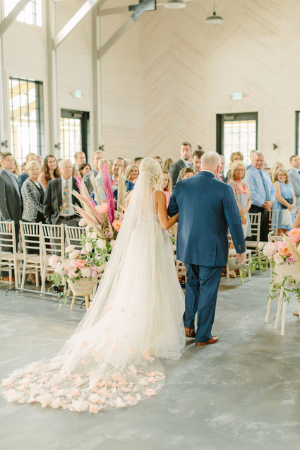 McKenna Bleu’s blush + white North Carolina wedding