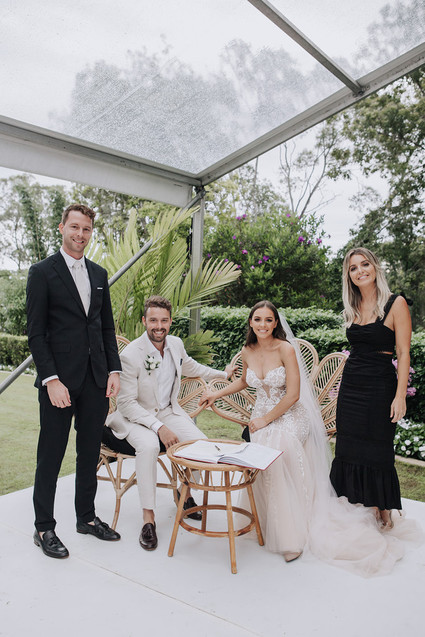 Australian wedding ceremony