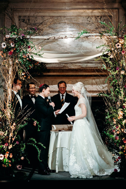 Elegant New York City winter wedding at The Metropolitan Club