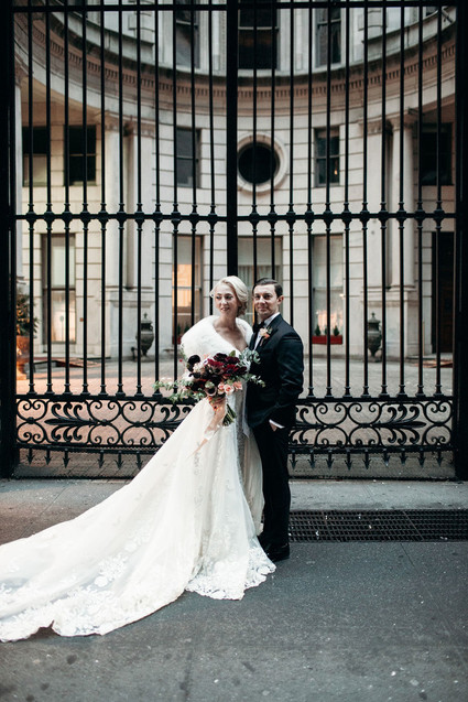 NYC winter wedding