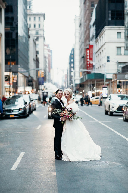 NYC winter wedding