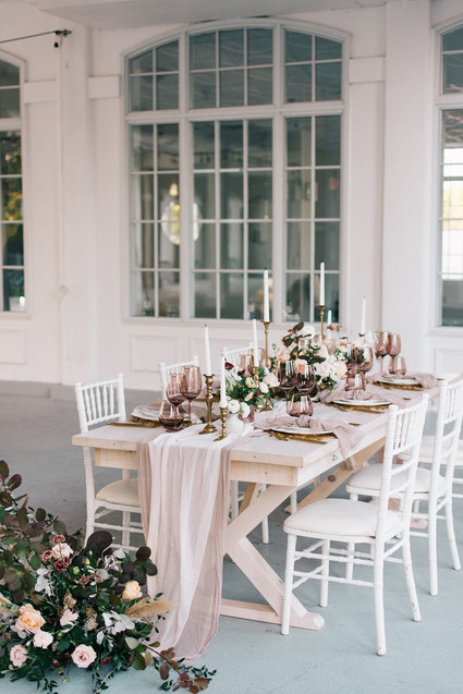 Soft fall tablescape Inspiration