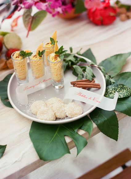 Dessert ideas for Costa Rican wedding