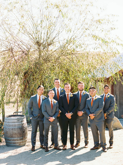 Fall groomsmen outfits