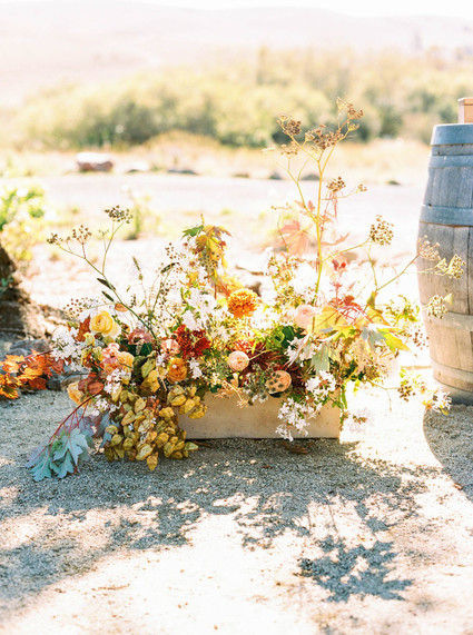 fall wedding flowers