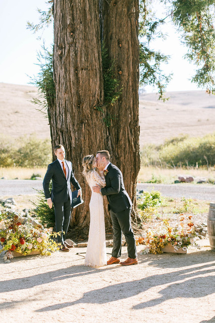 Romantic fall barn wedding at Stemple Creek Ranch