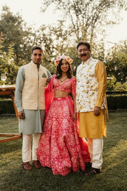 Two day Indian wedding at Villa Fabiani in Slovenia Inspiration