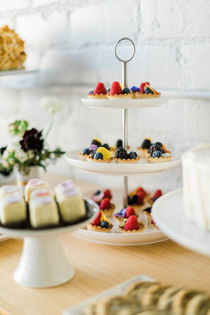 baby shower dessert table