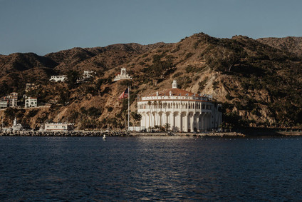 Catalina Island wedding at Catalina Casino