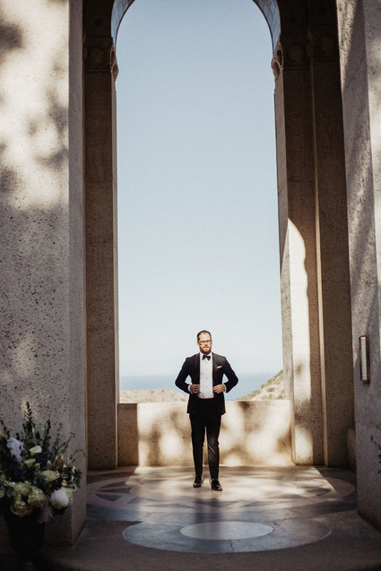 Classic groom's fashion