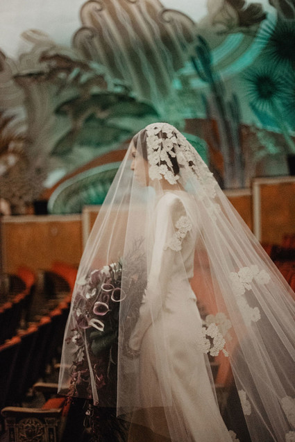Catalina Island wedding in Avalon Theater