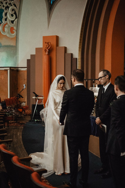 Catalina Island wedding in Avalon Theater