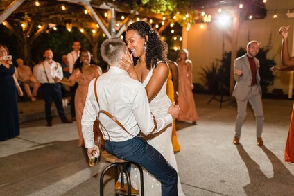 Bright, rustic orange + yellow Northern California ranch wedding