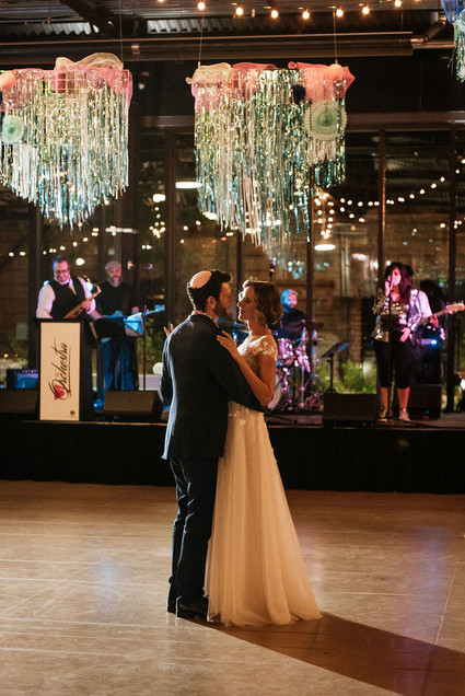 Bold, bright DIY wedding