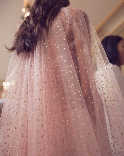 Pink wedding dress Inspiration
