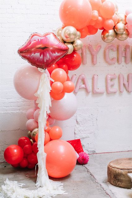 Cherry themed kids Valentine’s Day party ideas Inspiration