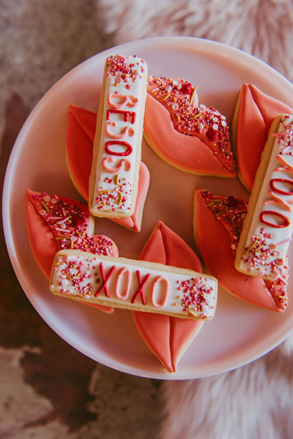 Valentine's day cookies