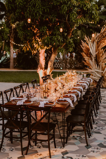 Pampas Grass wedding decor