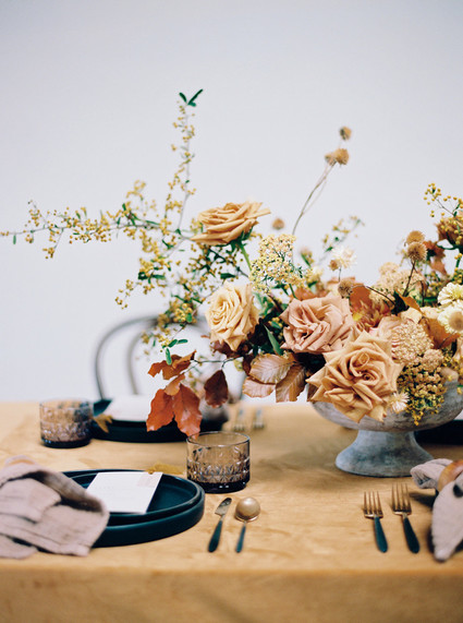 fall 2020 wedding colors