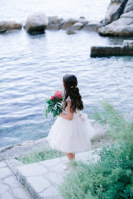 flower girl portrait
