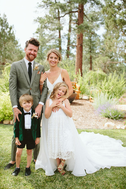 Steph + Austin Hendrix outdoor California wedding