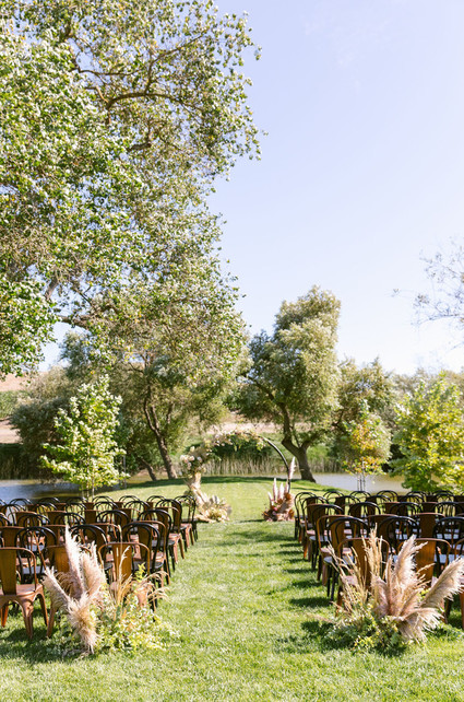 floral ceremony hoop 2020 Inspiration