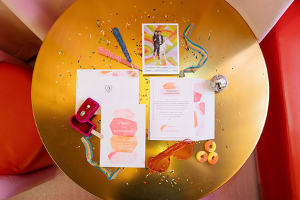 Museum of Ice Cream wedding Inspiration
