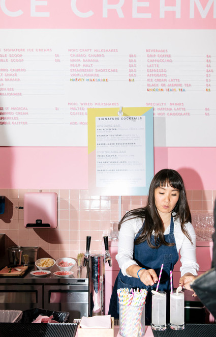 Museum of Ice Cream wedding Inspiration