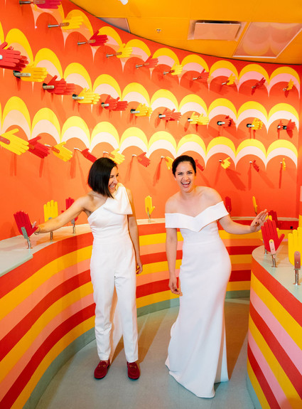 Museum of Ice Cream wedding Inspiration