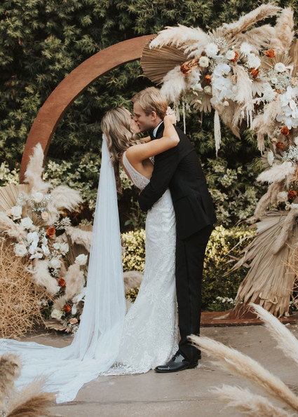 Bohemian Franciscan Gardens wedding