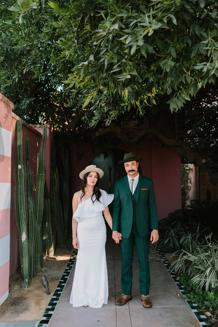 wedding at The Sands Hotel Palm Springs Inspiration